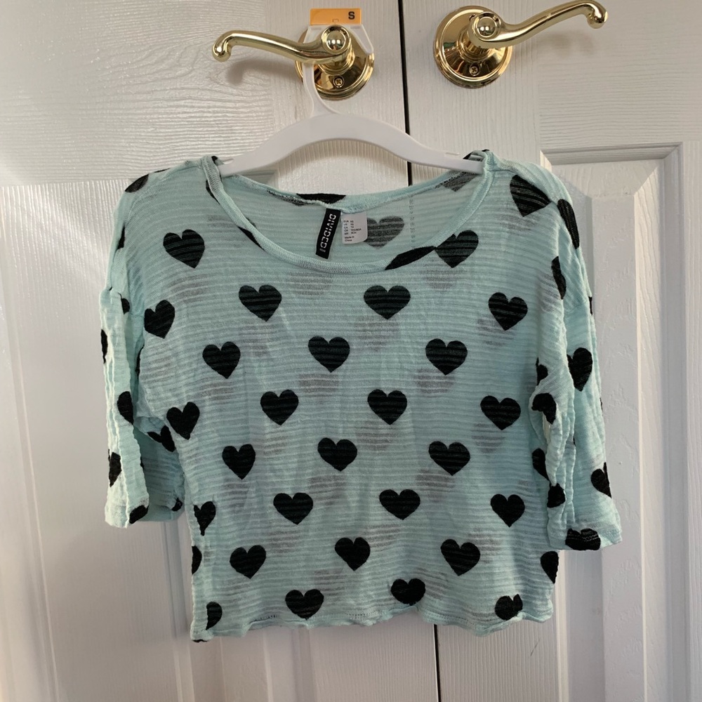 Heart Crop Top - Picture 2 of 4